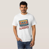 Feiern Sie Retromusik mit Cooler Kunst T-Shirt (Vorne ganz)