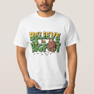Feiern Sie Sasquatch Mystique mit Spaß Designs T-Shirt
