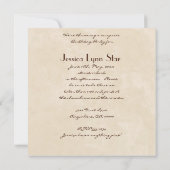 Feiern Sie Schokoladen-Geburtstags-Party Einladung (Rückseite)