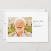 Feiern Sie sein Phantastisches Leben Einfaches Mod Einladung (Rückseite)