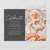 Feiern Sie sein Phantastisches Leben Einfaches Mod Postkarte (Vorderseite)