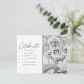 Feiern Sie sein Phantastisches Leben Einfaches Mod Postkarte (Stehend Vorderseite)