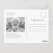 Feiern Sie sein Phantastisches Leben Einfaches Mod Postkarte (Rückseite)