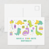 Feiern Sie sich! Alles Gute zum Geburtstag Postkarte (Vorne/Hinten)