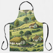 Feiern Sie St. Patricks Day im Stil Schürze (Vorderseite)