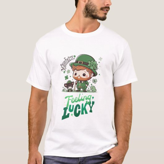 Feiern Sie St. Patrick's Day in Style! T-Shirt (Vorderseite)