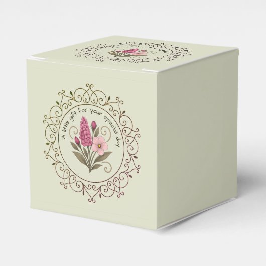 Feiern Sie stilvoll – elegante Ballon‑Geschenkbox Geschenkschachtel (Vorderseite)