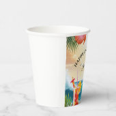 Feiern Sie stilvoll für Ihren besonderen 21. Gebur Pappbecher (Rechts)