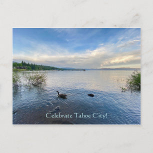 Feiern Sie Tahoe City! Postkarte