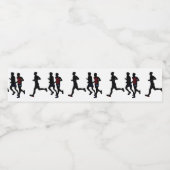 Feiern Sie Teilnehmer mit eigenen Labels für Wasse Wasserflaschenetikett (Einzelnes Label)