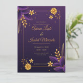 Feiern Sie uns zur Liebe Einladung (Stehend Vorderseite)