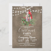 Feiern Sie unser jährliches Cristmas-Party mit dem Einladung (Vorderseite)