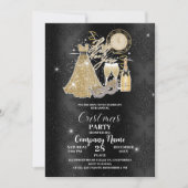 Feiern Sie unser jährliches Cristmas-Party mit dem Einladung (Vorderseite)