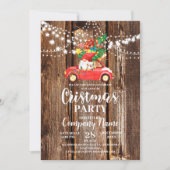 Feiern Sie unser jährliches Cristmas-Party mit dem Einladung (Vorderseite)