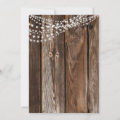 Feiern Sie unser jährliches Cristmas-Party mit dem Einladung (Rückseite)