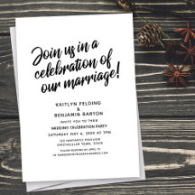 Feiern Sie unsere Hochzeitsschrift