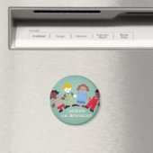 Feiern Sie unsere Unterschiede! Magnet (In Situ (Geschirrspüler))
