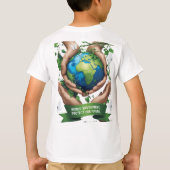 Feiern Sie unseren Planeten - Happy Earth Day T-Shirt (Rückseite)