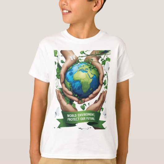 Feiern Sie unseren Planeten - Happy Earth Day T-Shirt (Vorderseite)