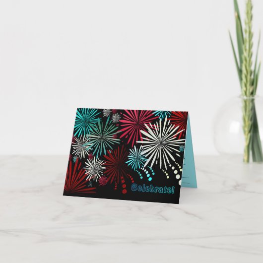 Feiern Sie was? Einladung (Vorderseite)