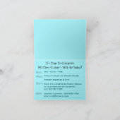 Feiern Sie was? Einladung (Innenseite)