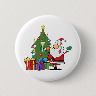 Feiern Sie Weihnachten Button