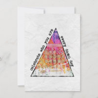 Feiern Sie, wer Sie sind Grußkarte