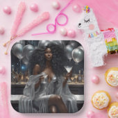 Feiern Sie wie ein Goddess-Platz-Teller Pappteller (Party)