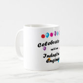 Feiern Sie Wirtschaftsingenieur Kaffeetasse (Vorderseite Links)