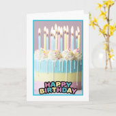 Feiern Sie zum Geburtstag (Römer 15:13) Karte (Gelbe Blume)