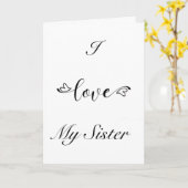 FEIERN SIE ZUM GEBURTSTAG ***SISTER*** KARTE (Gelbe Blume)