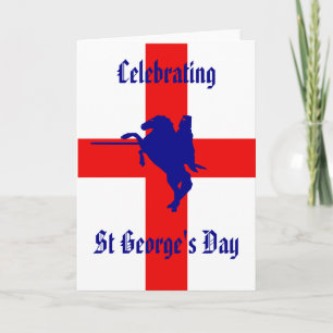 Feiern St George von Tag Karte