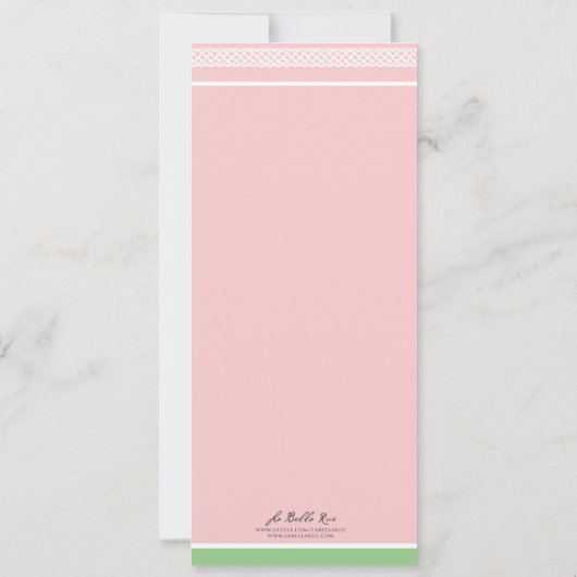 Feiern/Taufe Einladung (Rückseite)