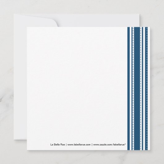 Feiern/Taufe Einladung - Persönlich gestalten (Rückseite)