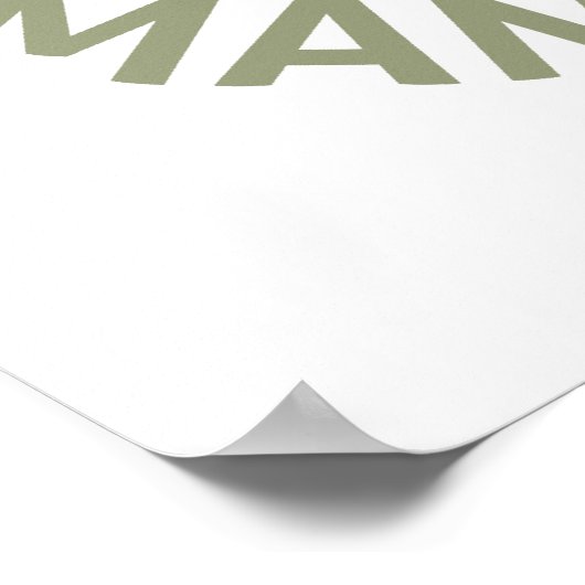 Feiern traditioneller Werte Poster (Ecke)