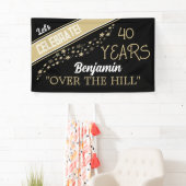 FEIERN! Über dem Hill-Geburtstagsbanner Banner (Insitu)