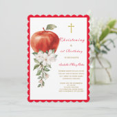 Feiern und Einladung zum ersten Geburtstag (Stehend Vorderseite)