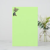 Feiern und Tanzen Briefpapier (Stehend Vorderseite)
