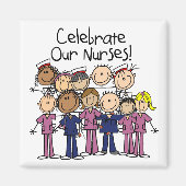 Feiern unsere Krankenschwestern Magnet (Vorne)
