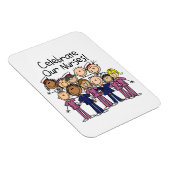 Feiern unsere Krankenschwestern Magnet (Rechte Seite)