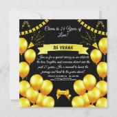 Feiern unseres Jahrestages der Jahre Karte (Vorderseite)