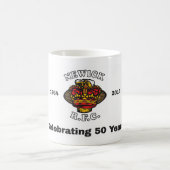 Feiern von 50 Jahren Kaffeetasse (Mittel)
