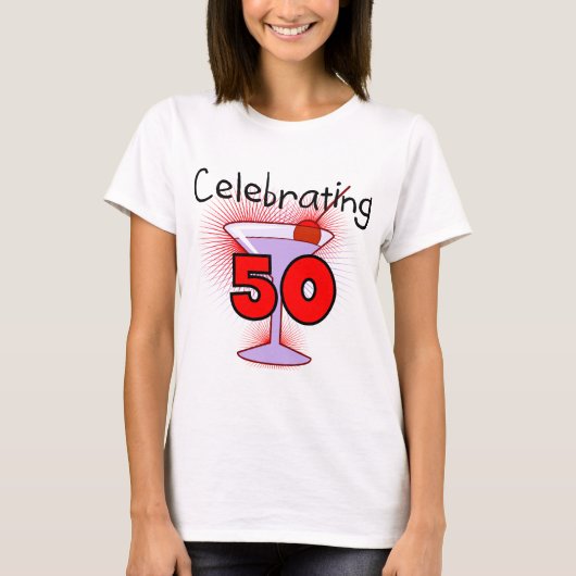 Feiern von 50 T-Shirts und von Geschenken (Vorderseite)