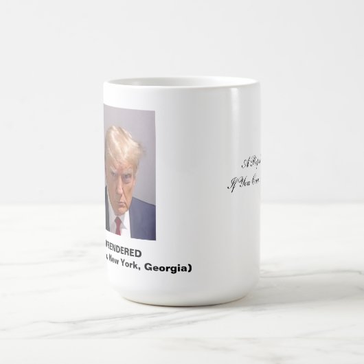 Feiern von 91 Felonies Kaffeetasse (Mittel)