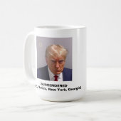 Feiern von 91 Felonies Kaffeetasse (Vorderseite Links)