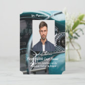 Feiern von Auto-Fahrzeugen für alte Fahrzeuge Einladung (Stehend Vorderseite)