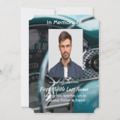 Feiern von Auto-Fahrzeugen für alte Fahrzeuge Einladung (Vorderseite)