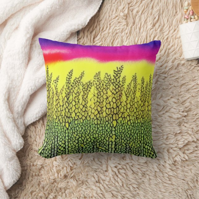 Feiern von Bauern Kissen (Decke)