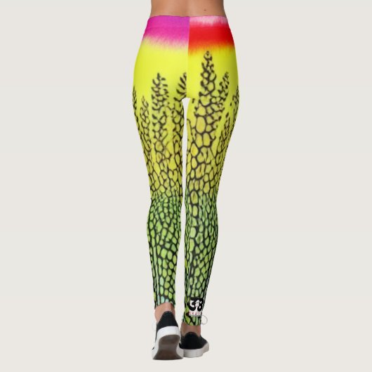 Feiern von Bauern Leggings (Rückseite)