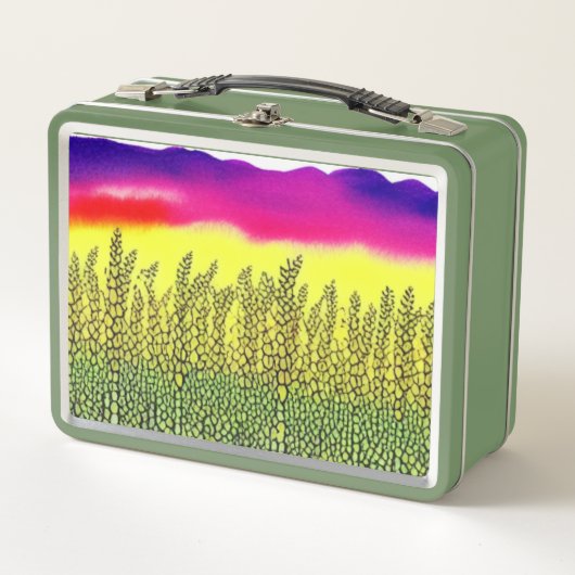 Feiern von Bauern Metall Brotdose (Vorderseite)